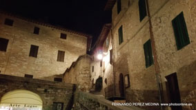 Via San Francesco, Asis, Italia