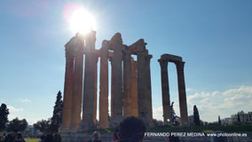 Templo de Zeus Olímpico Athens, Grecia