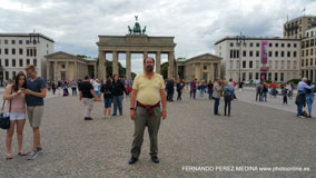 Puerta de Brandenburgo, Berlín, Alemania